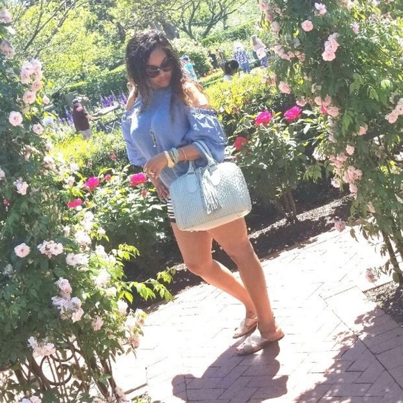 NWT Handbag Republic Vegan Leather Mint Satchel - Picture 3 of 4